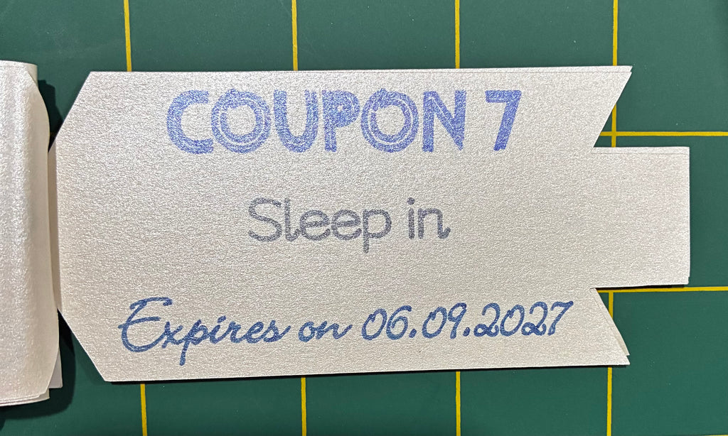 Father’s Day 2026 Coupon Book | Handmade Tear-Off Gift for Dad