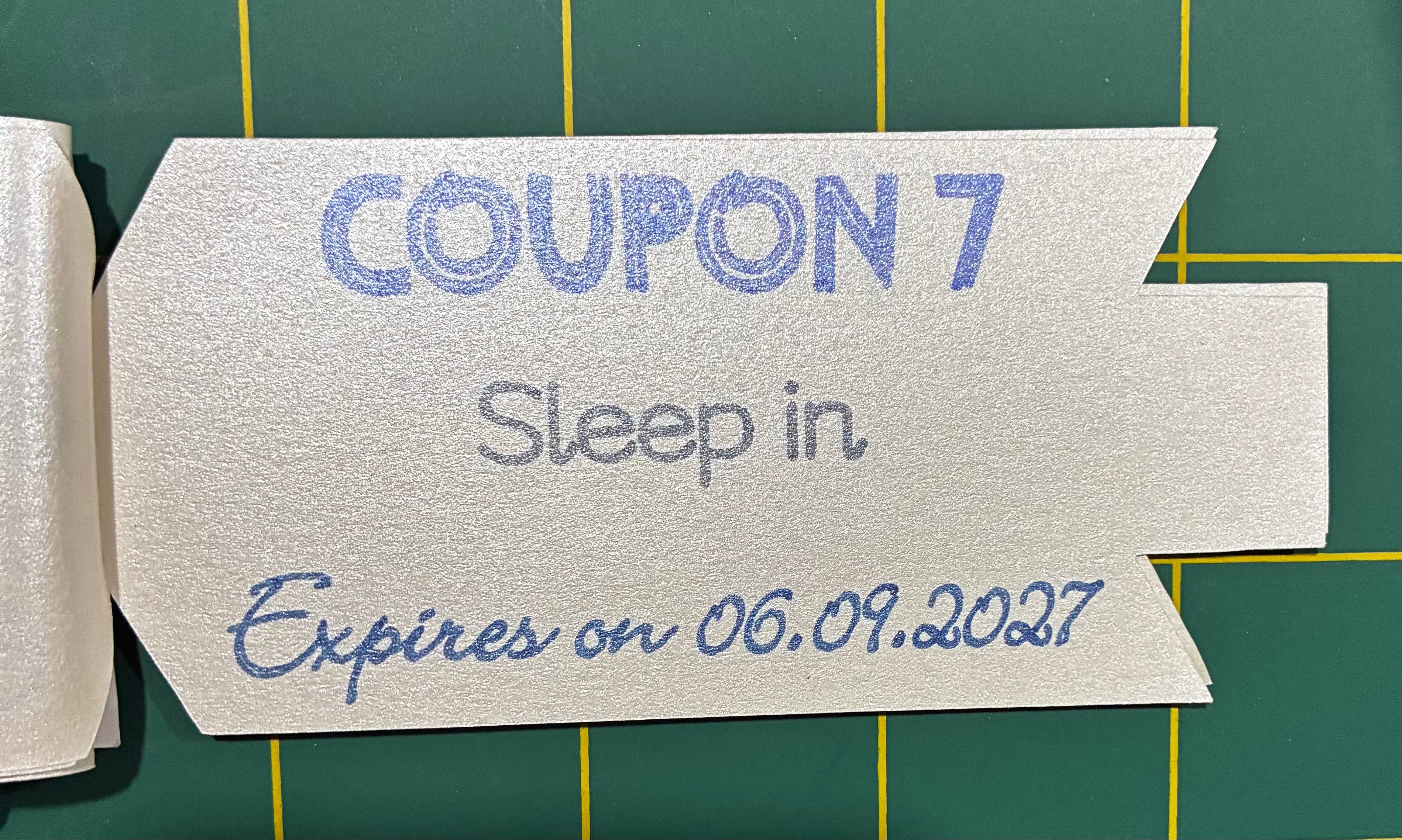 Father’s Day 2026 Coupon Book | Handmade Tear-Off Gift for Dad
