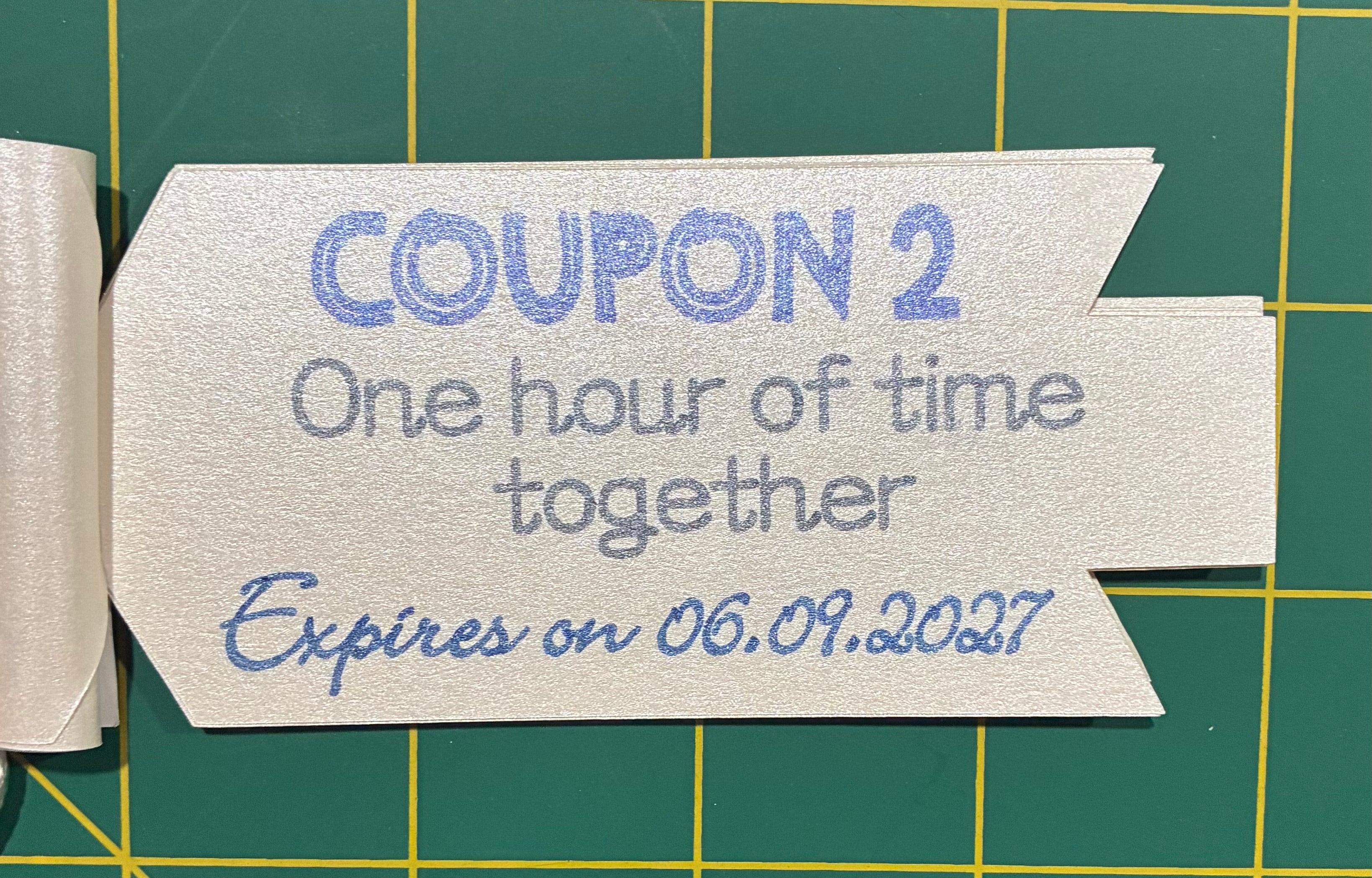 Father’s Day 2026 Coupon Book | Handmade Tear-Off Gift for Dad