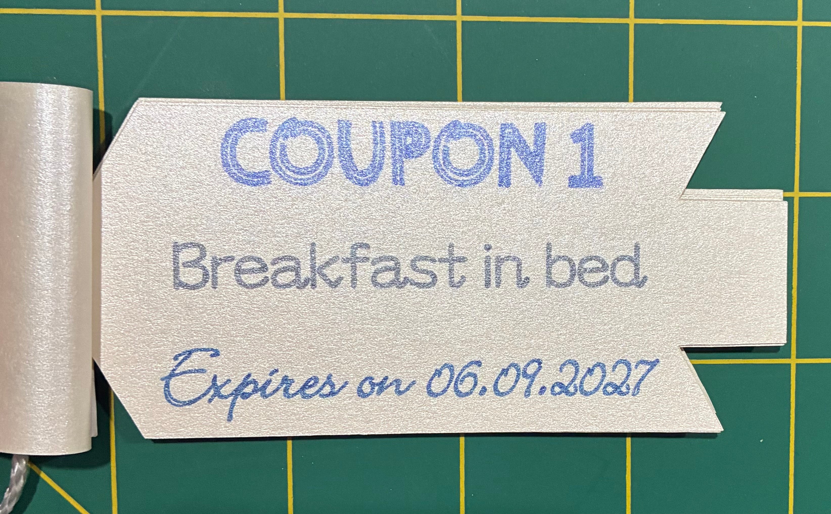 Father’s Day 2026 Coupon Book | Handmade Tear-Off Gift for Dad