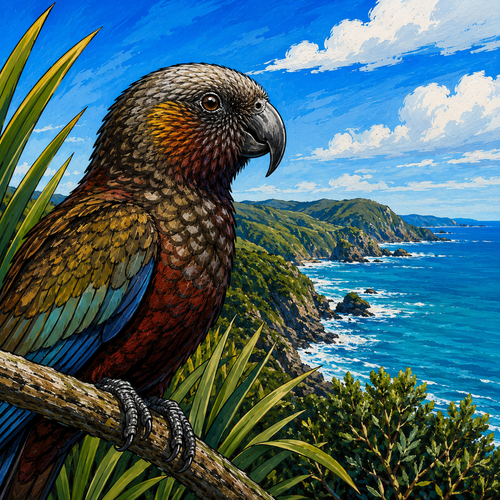 Native NZ Bird Coasters